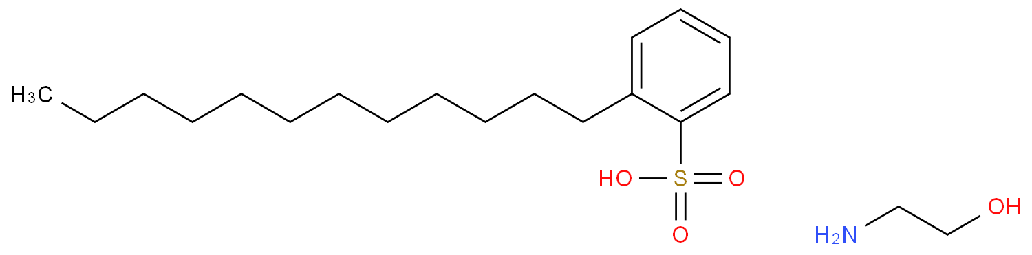 十二烷基苯磺酸与乙醇胺的反应产物