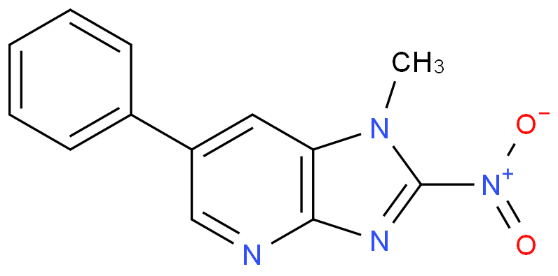 1-Methyl-2-nitro-6-phenylimidazo[4,5-B]pyridine