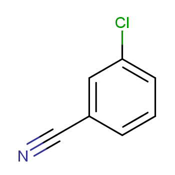 3-氯苯腈化学结构式