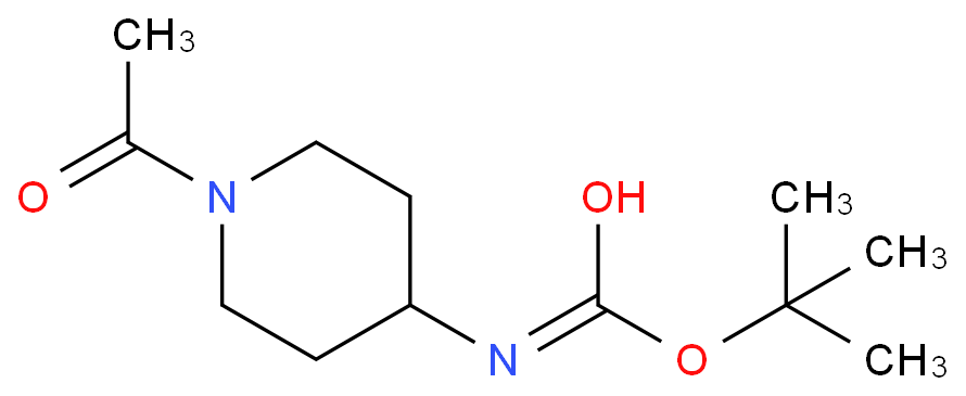 tert-butyl N-(1-acetylpiperidin-4-yl)carbamate