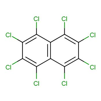 八氯萘化学结构式