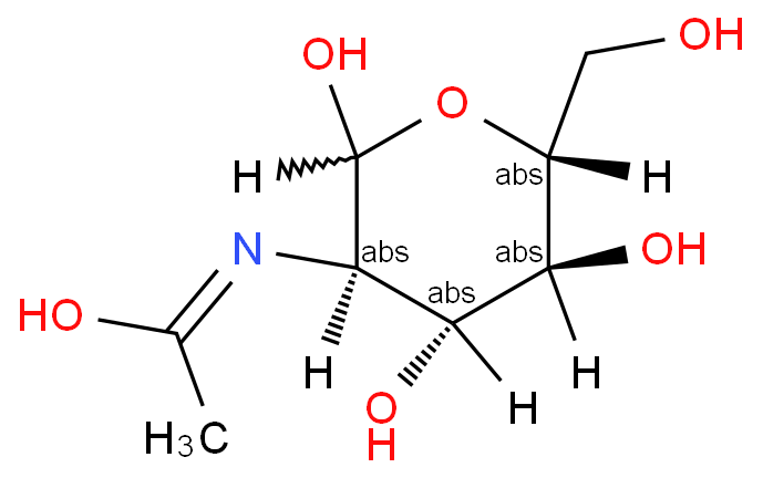 N-Acetyl-D-Glucosamine structure
