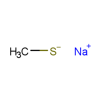 甲硫醇钠化学结构式
