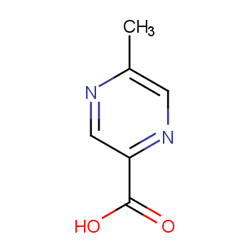 5-Methyl-2-pyrazinecarboxylic acid；CAS:5521-55-1  