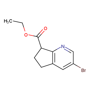 3-溴-6,7-二氢-5H-环戊二烯并[b]吡啶-7-甲酸乙酯/1956356-41-4