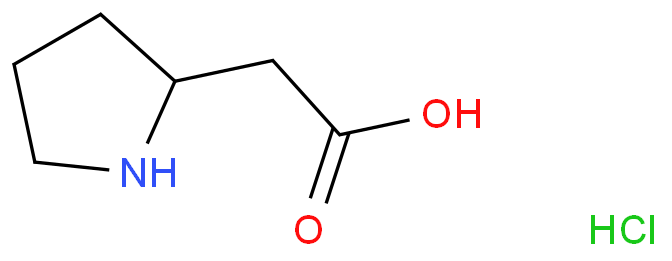 2-吡咯烷乙酸盐酸盐 产品图片