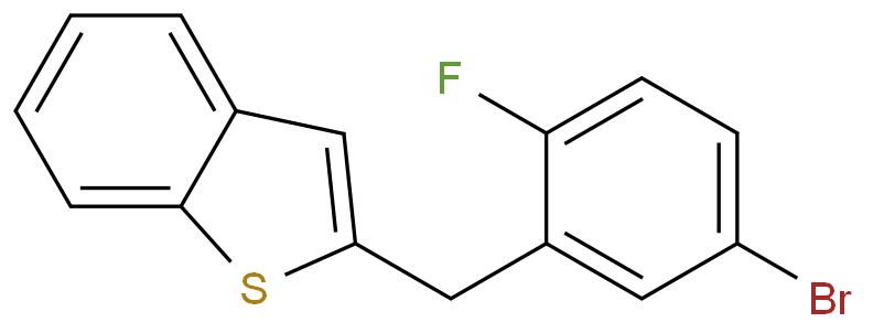 2-(5-溴-2-氟苄基)苯并噻吩/1034305-17-3