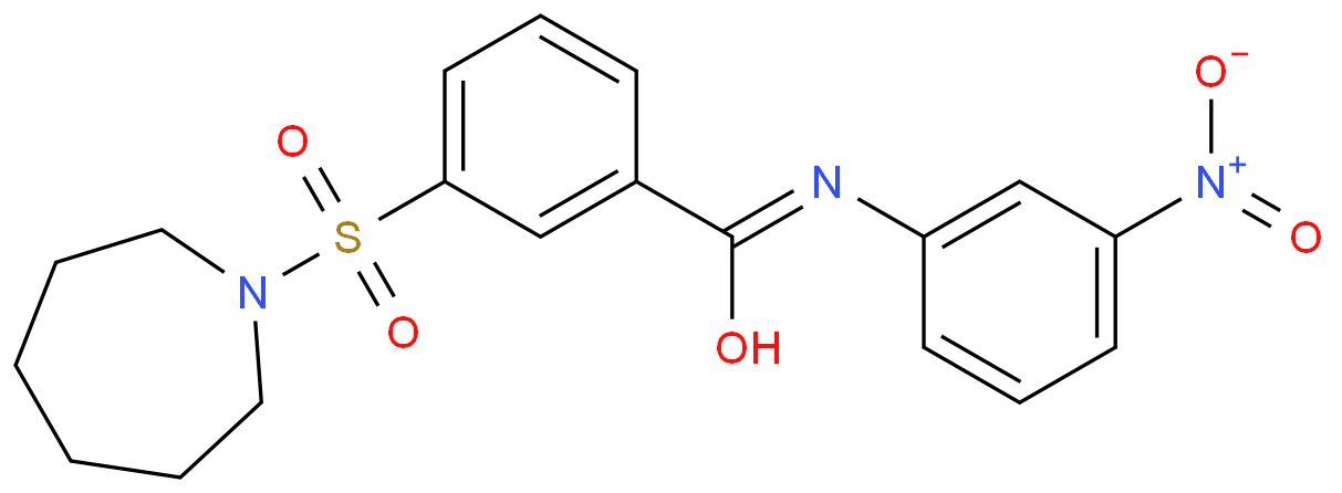 3-(azepane-1-sulfonyl)-N-(3-nitro-phenyl)-benzamide