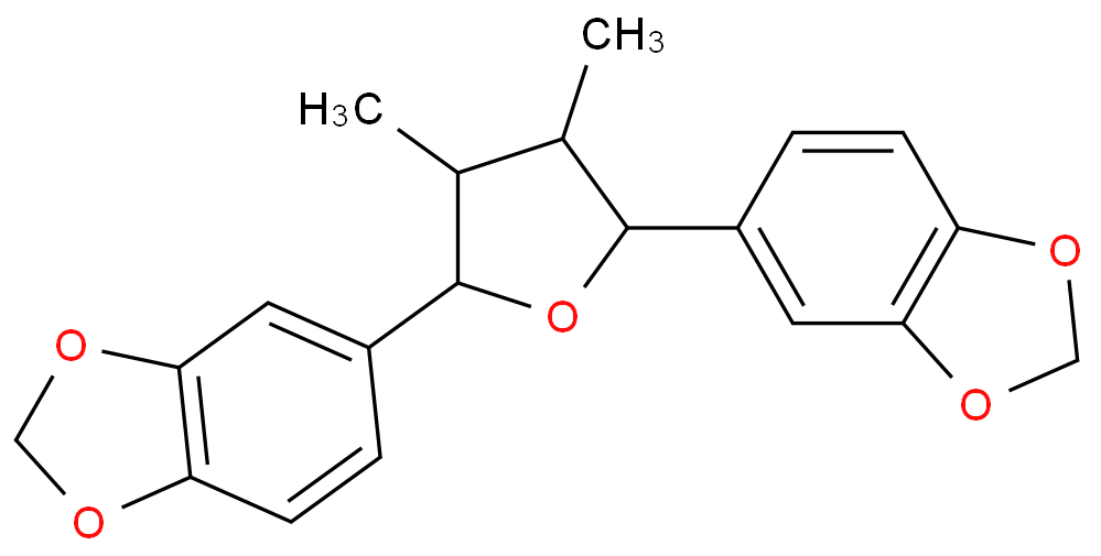 (7S,7'R)-双(3,4-亚甲二氧苯基)-rel-(8R,8'R)-二甲基四氢呋喃