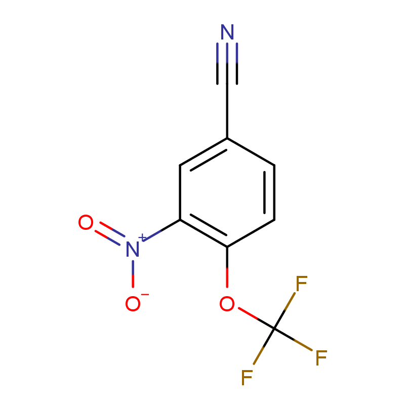 3-硝基-4-(三氟甲氧基)苯甲腈 CAS号:1214360-38-9科研及生产专用 高校及研究所支持货到付款