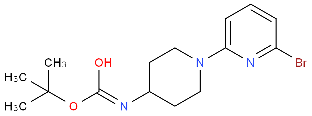 [Perfemiker](1-(6-溴吡啶-2-基)哌啶-4-基)氨基甲酸叔丁酯,97%