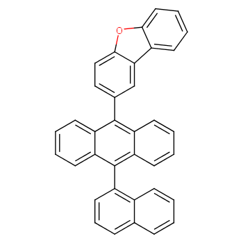 2-(10-(萘-1-基)蒽-9-基)二苯并[b,d]呋喃CAS号1226809-42-2；现货供应，质量保证