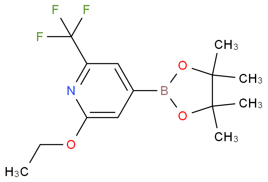 [Perfemiker]2-乙氧基-6-三氟甲基吡啶-4-硼酸频那醇酯,95%