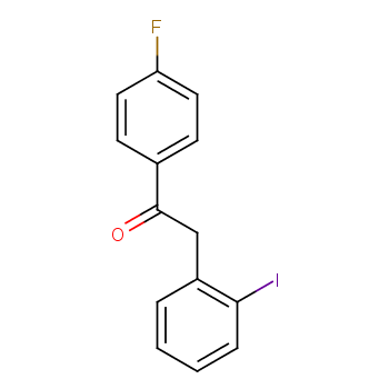 1-(4-氟苯基)-2-(2-碘苯基)乙烷-1-酮
