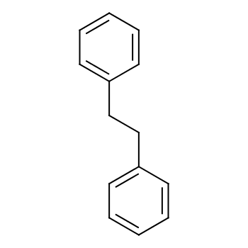 1,2-二苯乙烷化学结构式