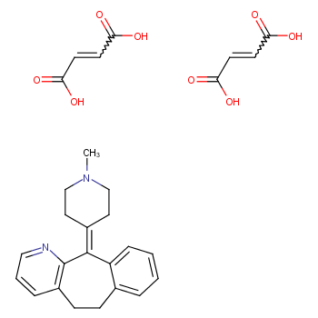 11-(1-甲基哌啶-4-亚基)-6,11-二氢-5H-苯并[5,6]环庚[1,2-b]吡啶二马来酸盐 CAS号:3978-86-7 科研产品 量大从优 高校及研究所 先发后付