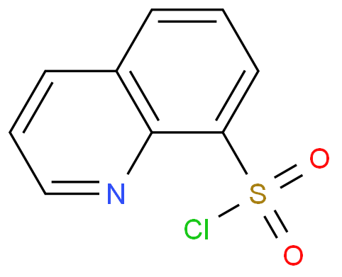 喹啉-8-磺酰氯化学结构式