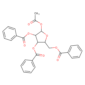 Alpha-D-Ribofuranose 1-acetate 2,3,5-tribenzoate  