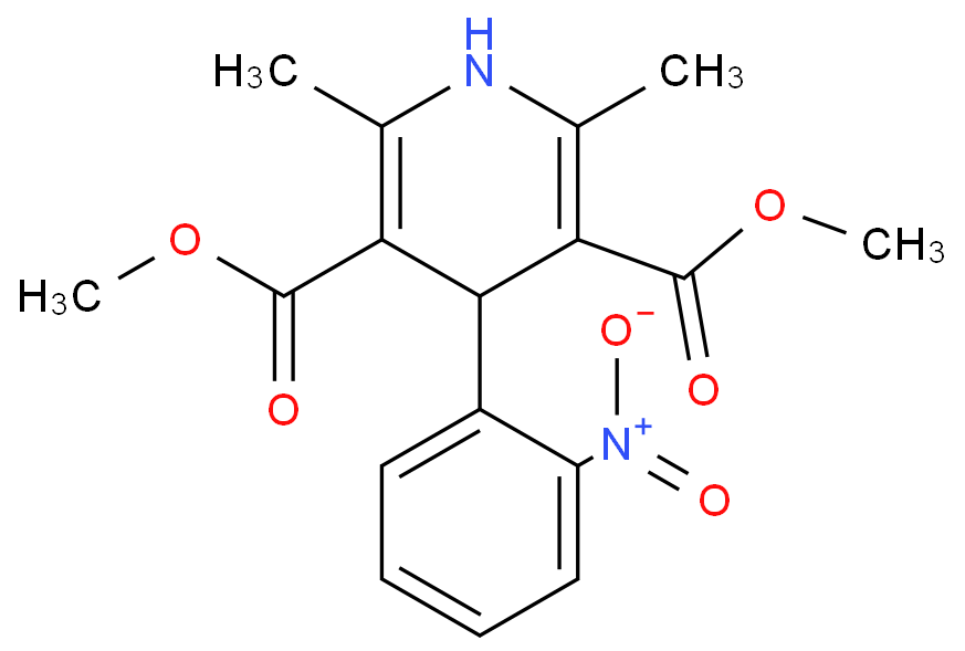Nifedipine structure