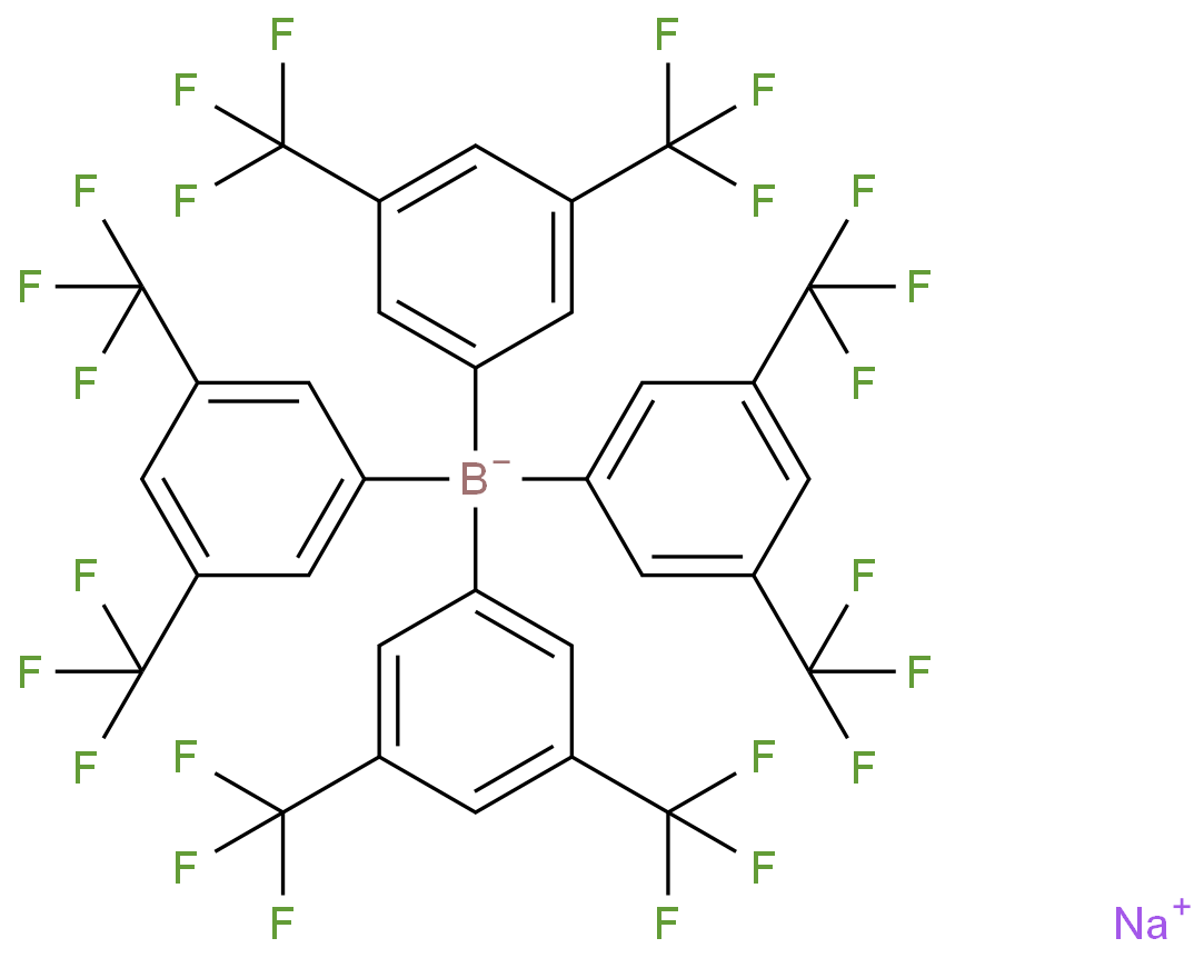 四(3,5-二(三氟甲基)苯基)硼酸钠CAS:79060-88-1