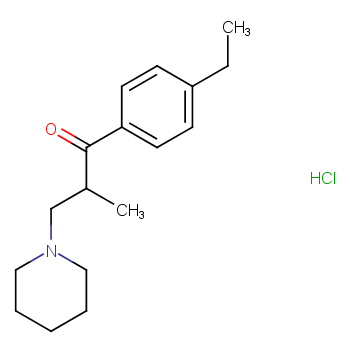 1-(4-ethylphenyl)-2-methyl-3-piperidin-1-ylpropan-1-one;hydrochloride