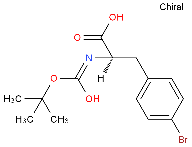 (2R)-3-(4-bromophenyl)-2-[(2-methylpropan-2-yl)oxycarbonylamino]propanoic acid