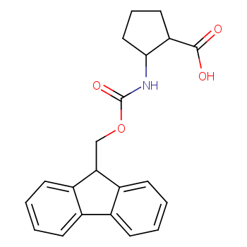 N-芴甲氧羰基-(1S,2S)-2-氨基环戊烷羧酸 CAS号:359586-64-4科研及生产专用 高校及研究所支持货到付款