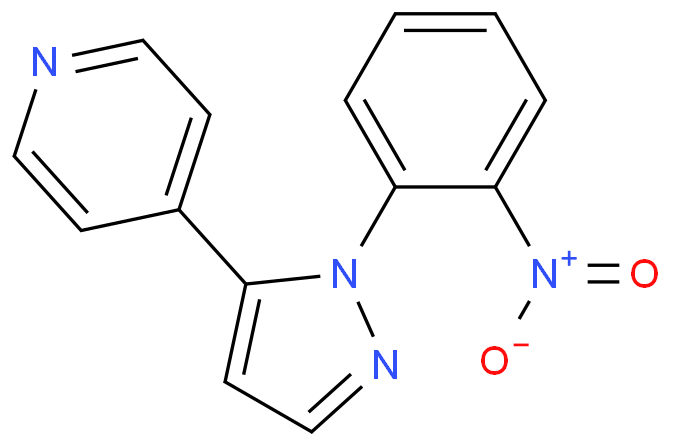 4 - (1 - (2 -硝基苯基)-1H -5-吡唑基)吡啶