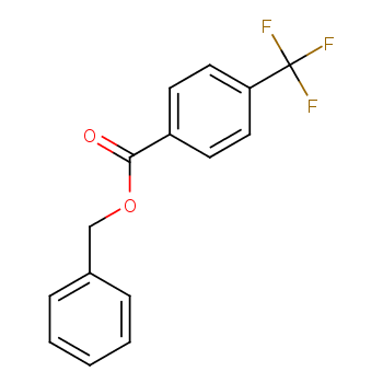 Benzoic acid, 4-(trifluoromethyl)-, phenylmethyl ester