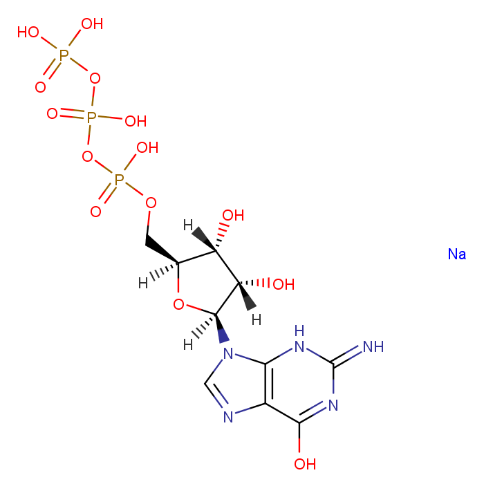 trisodium;[[[(2R,3S,4R,5R)-5-(2-amino-6-oxo-3H-purin-9-yl)-3,4-dihydroxyoxolan-2-yl]methoxy-oxidophosphoryl]oxy-oxidophosphoryl] hydrogen phosphate