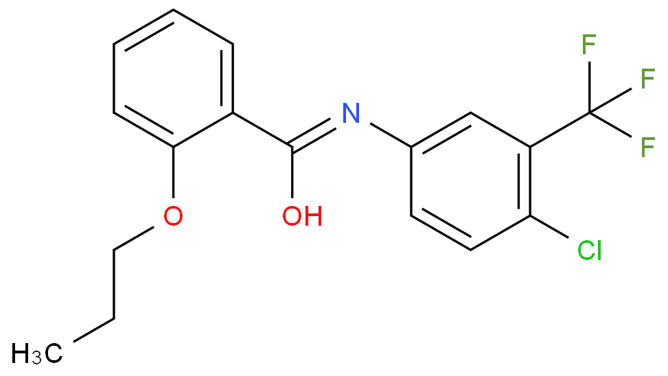 N-(4-氯-3-(三氟甲基)苯基)-2-丙氧基苯甲酰胺