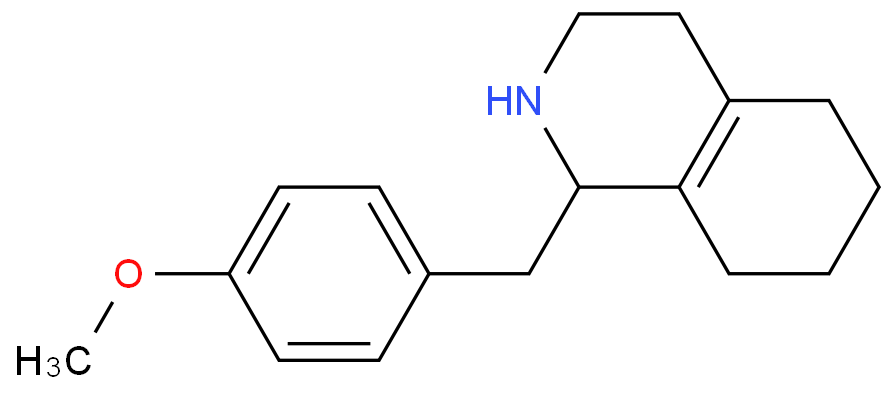(S)-1,2,3,4,5,6,7,8-octahydro-1-[(4-methoxyphenyl)methyl]isoquinoline  