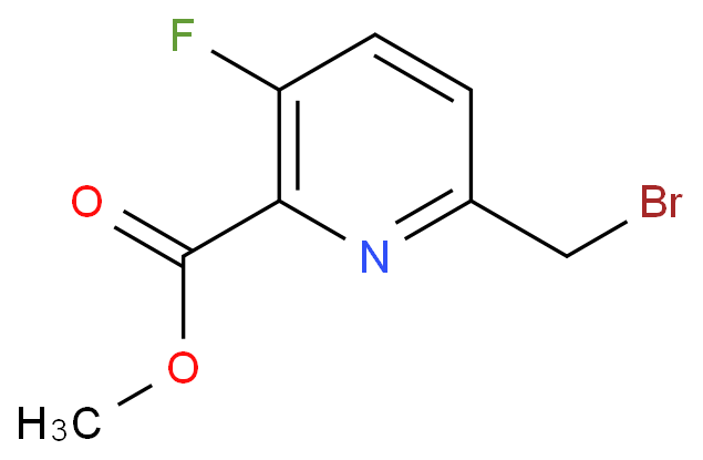 6-(溴甲基)-3-氟吡啶甲酸甲酯/1256836-16-4