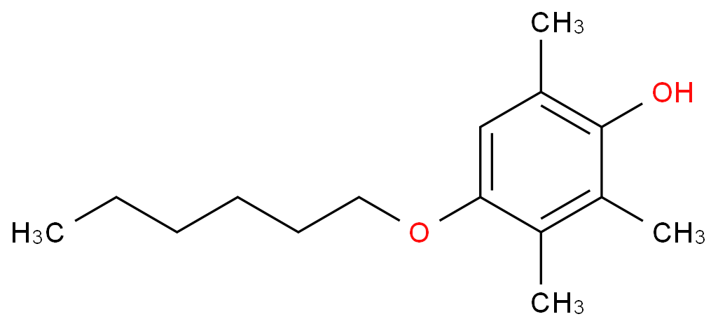 4-hexoxy-2,3,6-trimethylphenol