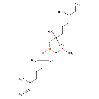 Methoxymethylbis[(1,1,5-Trimethyl-6-Heptenyl)Oxy]Silane