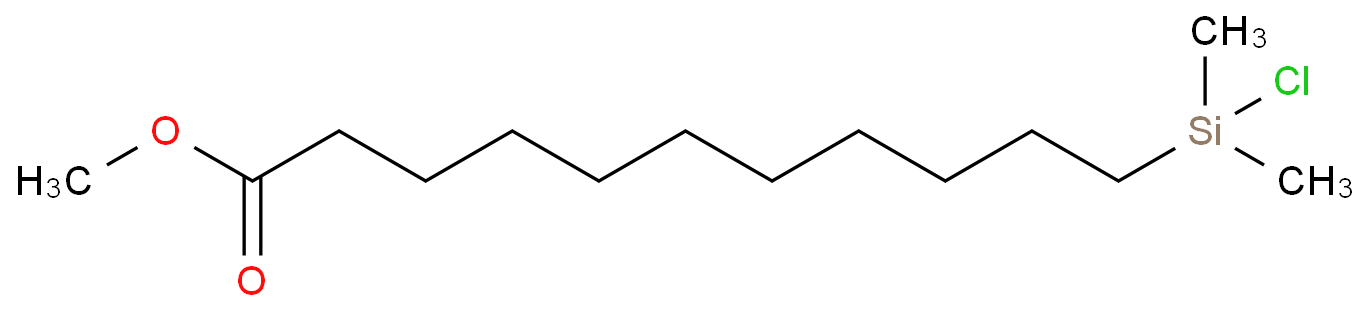 methyl 11-[chloro(dimethyl)silyl]undecanoate