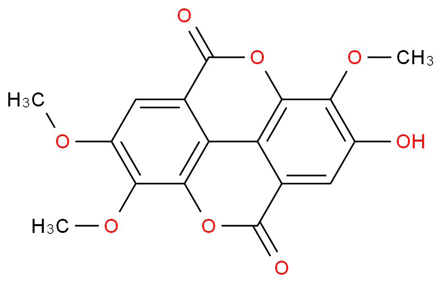 2,3,8-三邻甲基鞣花酸; 2,3,8-三-O-甲基鞣花酸;