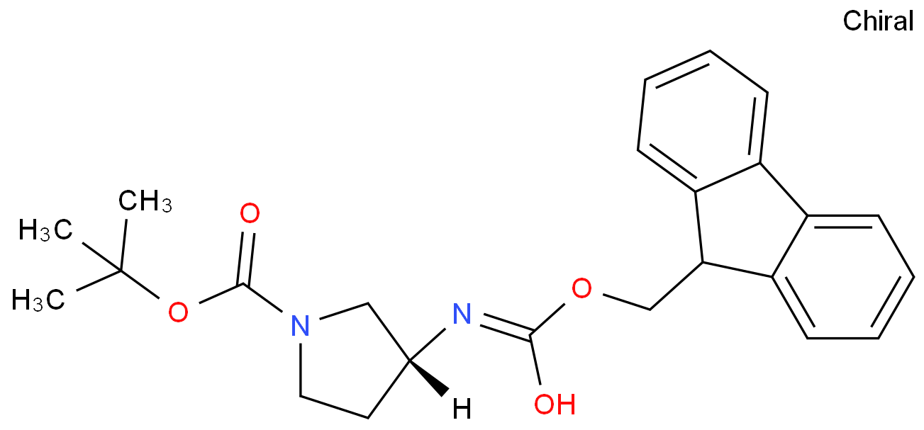 (R)-(-)-N-BOC-3-N-FMOC-AMINOPYRROLIDINE
