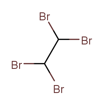 1,1,2,2-四溴乙烷化学结构式