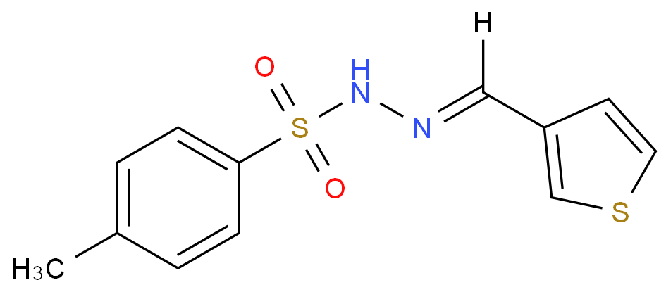 2-Propen-1-one, 1-(3-chloro-2-thienyl)-3-(4-nitrophenyl)-, (2E)- structure