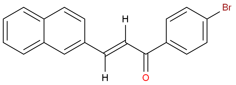 (E)-1-(4-bromophenyl)-3-(2-naphthalenyl)-2-propen-1-one