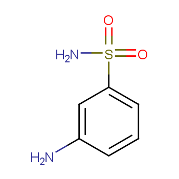 3-氨基苯磺酰胺化学结构式