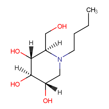 (2R,3R,4R,5S)-1-butyl-2-(hydroxymethyl)piperidine-3,4,5-triol