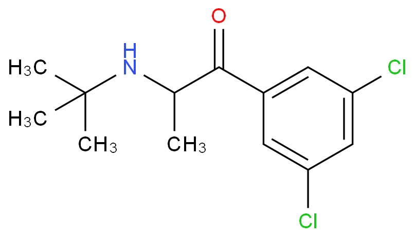2-(tert-butylamino)-3\',5\'-dichloropropiophenone