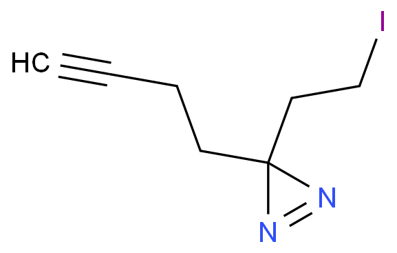 3-(but-3-ynyl)-3-(2-iodoethyl)-3H-diazirine