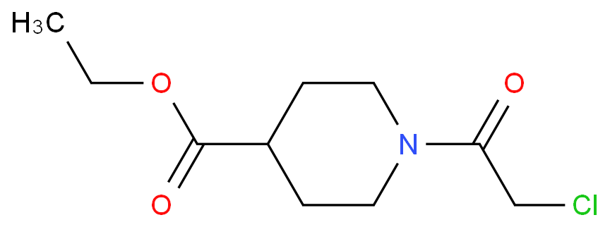 ETHYL 1-(2-CHLOROACETYL)-4-PIPERIDINECARBOXYLATE