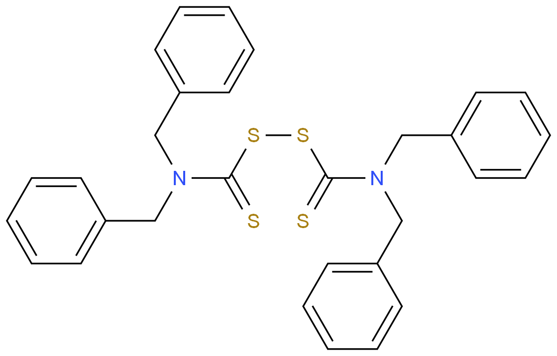 dibenzylcarbamothioylsulfanyl N,N-dibenzylcarbamodithioate