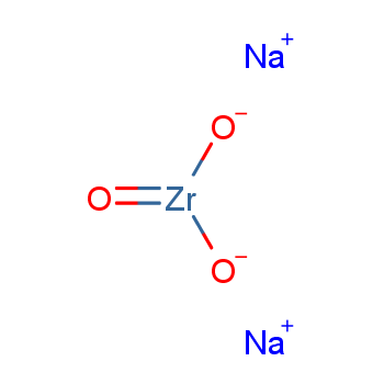 锆酸钠化学结构式