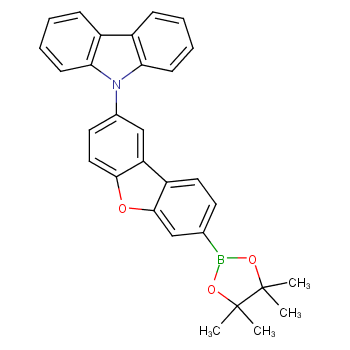 N-(7-硼酸频哪醇酯-2-氧芴基)咔唑CAS号2244899-53-2；光电材料优势供应