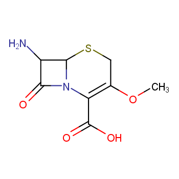 7-Amino-3-methoxy-3-cephem-4-carboxylic acid